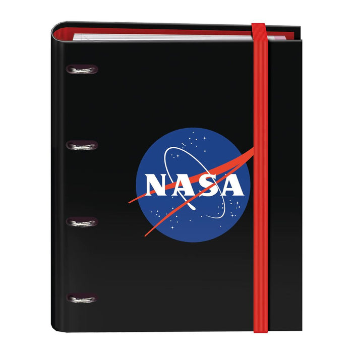 Biblioraft DOHE Nasa Logo Negru Rezervă (100 Frunze) A4