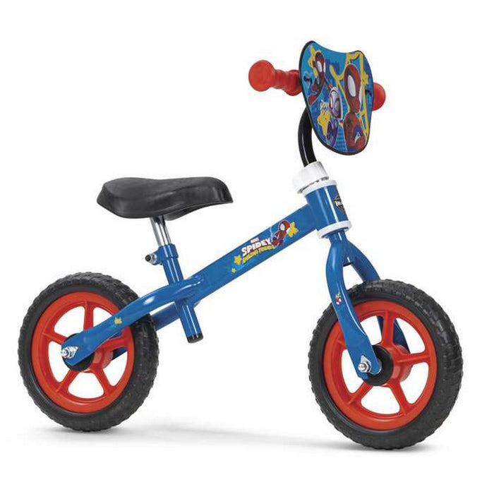 Bicicletă pentru copii Spidey 10" Fără pedale Albastru