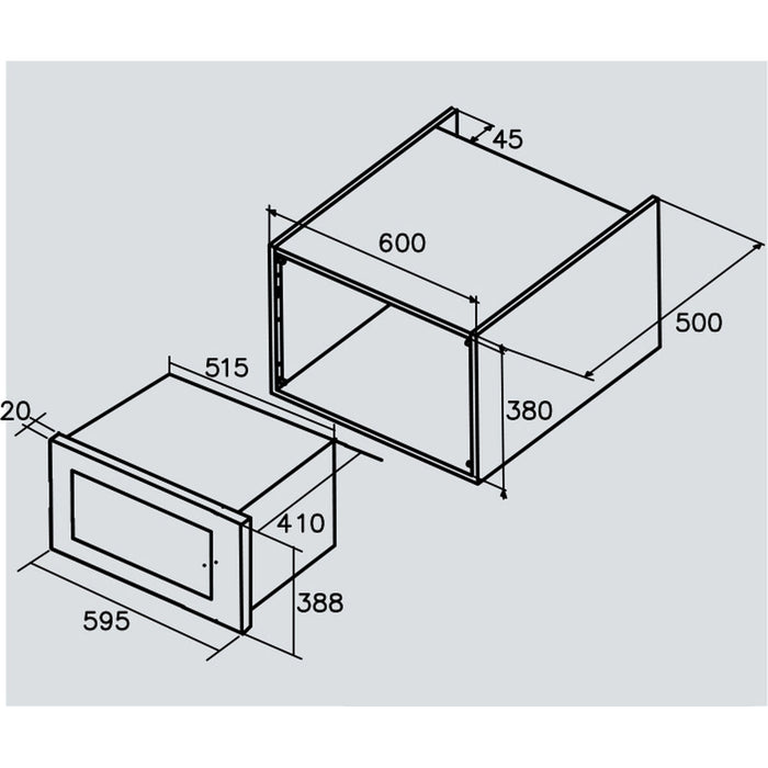 Cuptorul cu Microunde Cata MC25GTCWH 1000W 25 L 1000W 900 W (25 L)