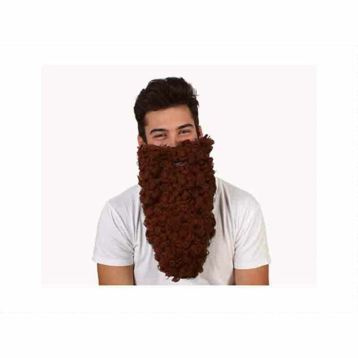 Accesorii pentru Costumație Curly Maro Barbă/Mustață