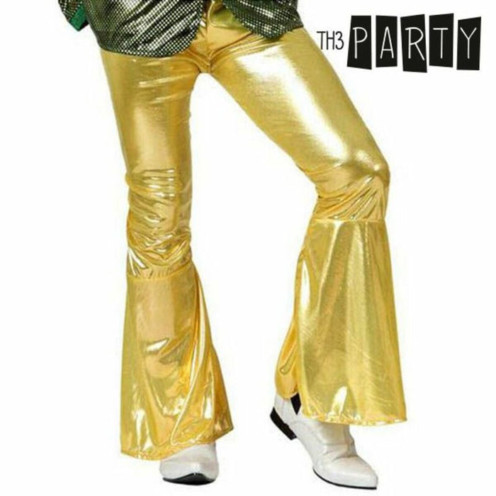 Pantaloni pentru Adulți Disco Auriu*