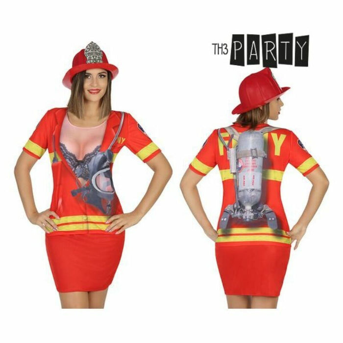Tricou pentru adulți 6667 Femeie pompier