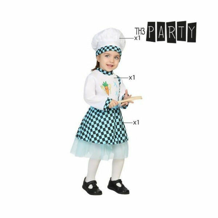 Costum Deghizare pentru Bebeluși Bucătăreasă (3 pcs)
