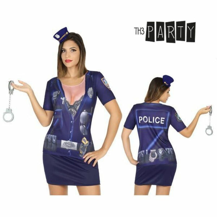 Tricou pentru adulți 8201 Polițistă