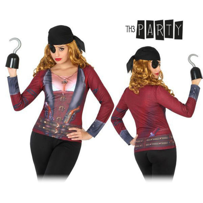 Tricou pentru adulți 8256 Pirat femeie