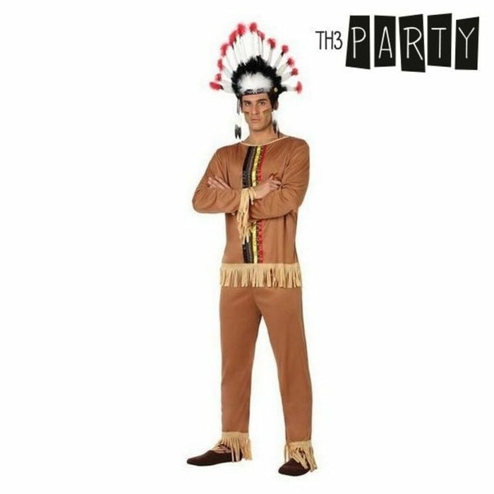 Costum Deghizare pentru Adulți Indian american Maro (2 Unități)