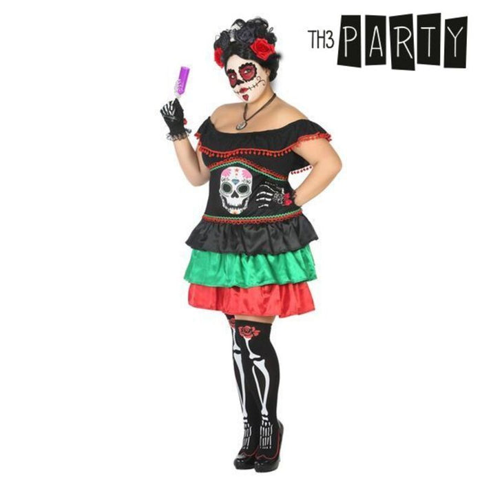 Costum Deghizare pentru Adulți Th3 Party Multicolor Schelet (1 Unități)