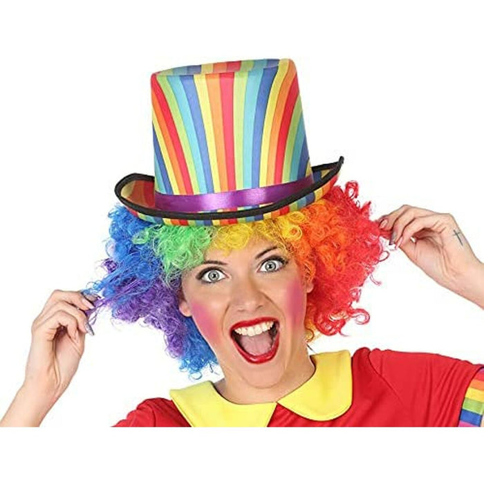 Accesorii pentru Costumație Multicolor Pălărie Circ