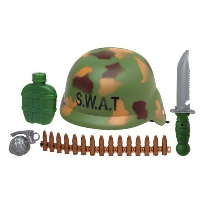 Set de Poliție Heroes 38368 (5 pcs) Verde Camuflaj