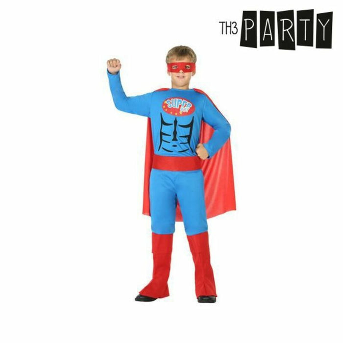 Costum Deghizare pentru Copii Th3 Party Multicolor Supererou (4 Piese)