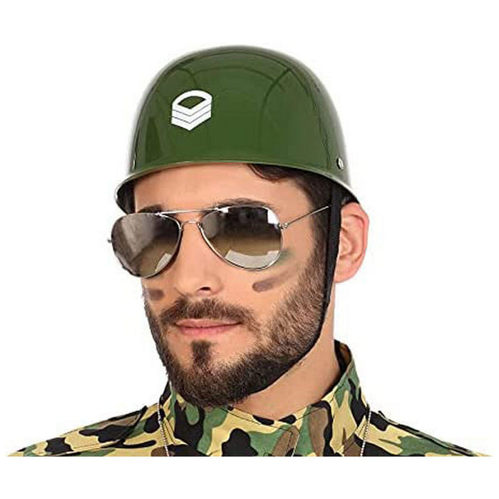 Cască Rigid Verde Camuflaj