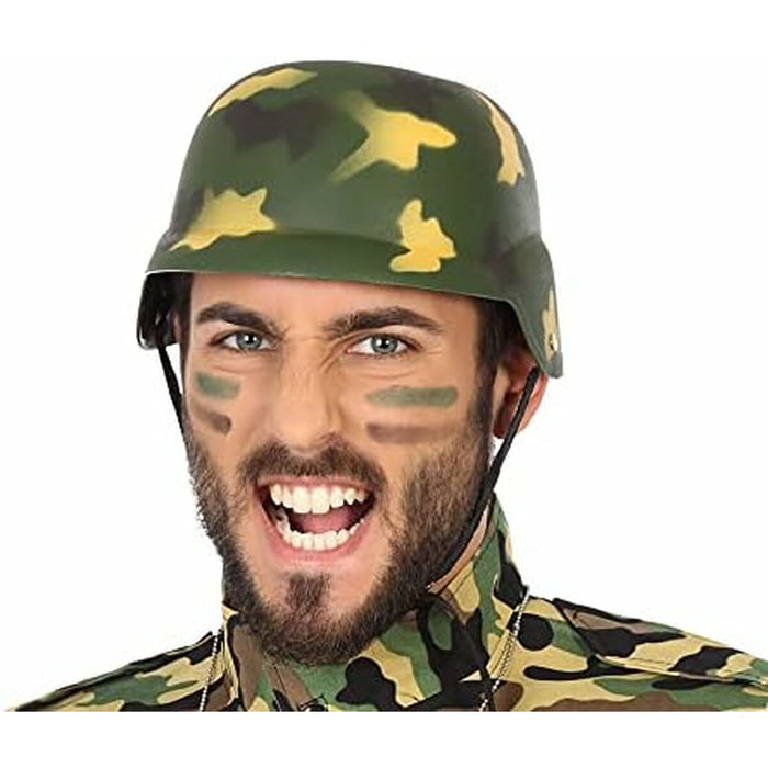 Cască Verde Camuflaj