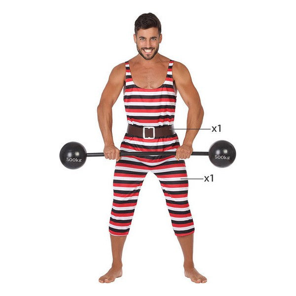 Costum Deghizare pentru Adulți Strongman Multicolor Circ