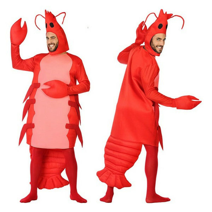 Costum Creveți Roșu animale M/L