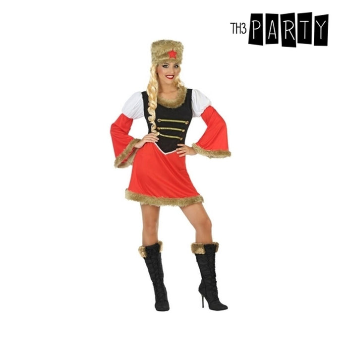 Costum Deghizare pentru Adulți Roșu (2 pcs) Rusă