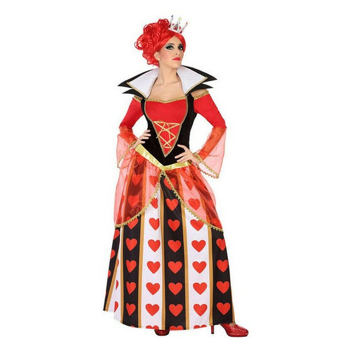 Costum Deghizare pentru Adulți Regina Inimilor Multicolor Fantezie