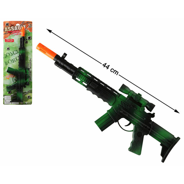 Mitralieră Militară Verde 44 cm