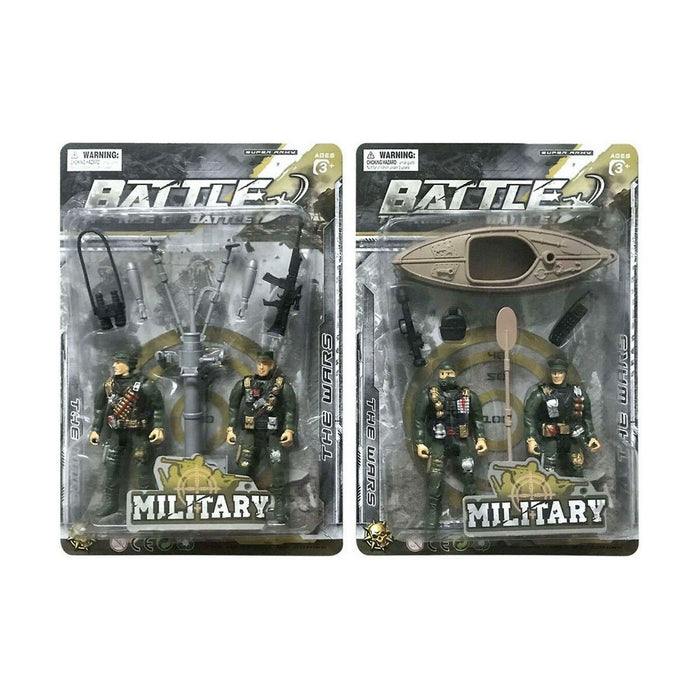 Figurine de Acțiune Battle Camuflaj Set 31 x 20 cm