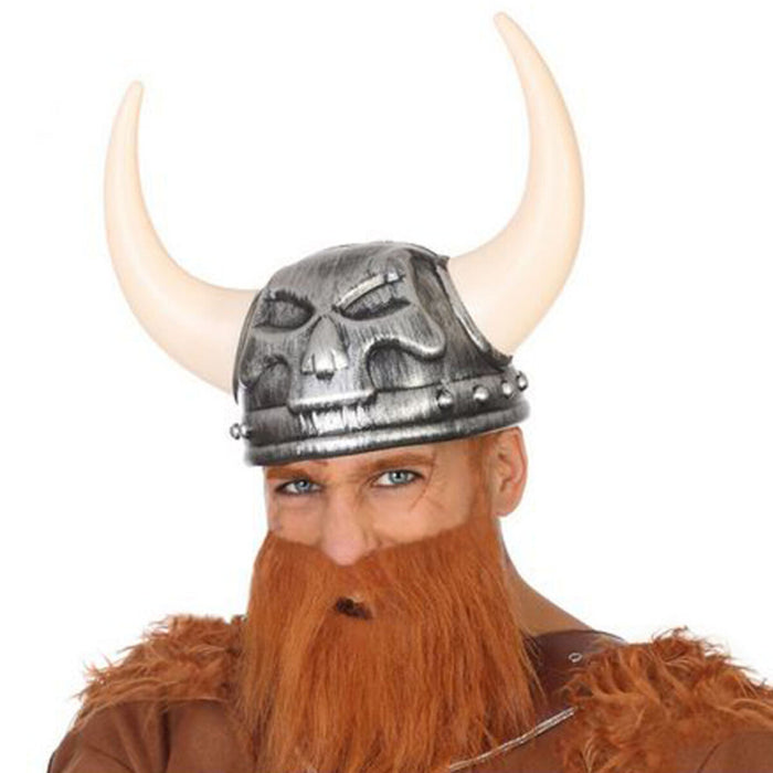 Cască Viking Craniu Gri