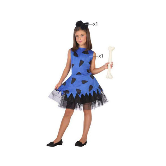 Costum Deghizare pentru Copii Omul Cavernelor Albastru (2 pcs)
