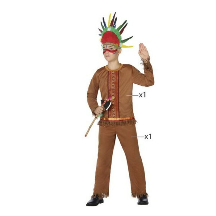 Costum Deghizare pentru Copii Indian american Maro