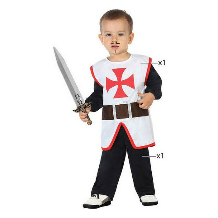 Costum Deghizare pentru Bebeluși Cavaler Cruciade Multicolor (2 Unități) (2 pcs)