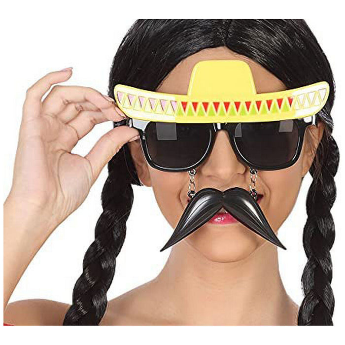 Ochelari Mexican Pălărie Mustață