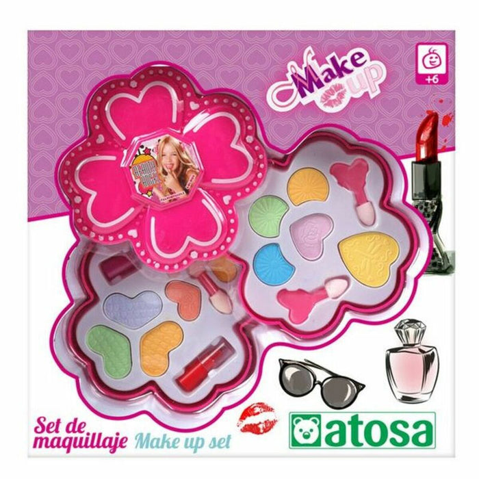 Set de Machiaj pentru Copii Floare Roz