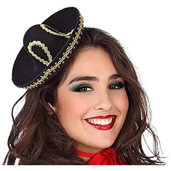 Pălărie Mini Negru Mexican
