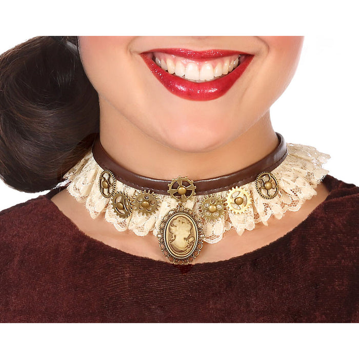 Colier Accesorii pentru Costumație Auriu* Steampunk