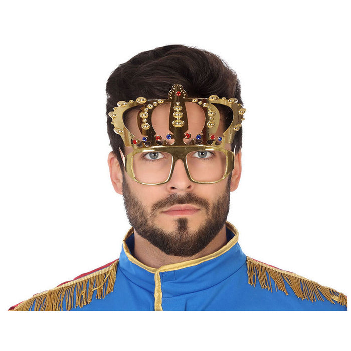 Ochelari Rege Coroană Auriu*