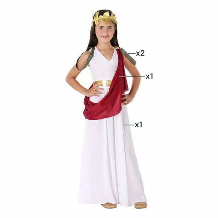 Costum Deghizare pentru Copii Alb (3 Piese)