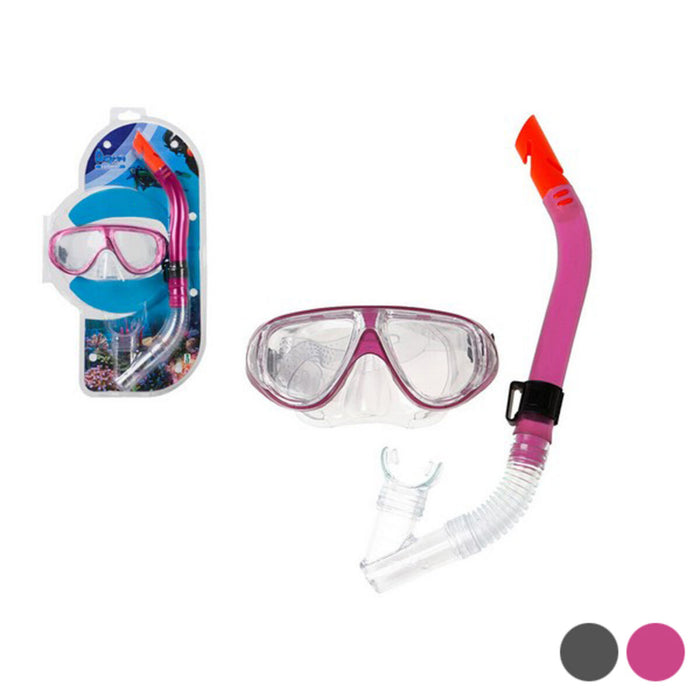 Ochelari de Scufundare cu Tub Roz (25 x 43 x 6 cm)
