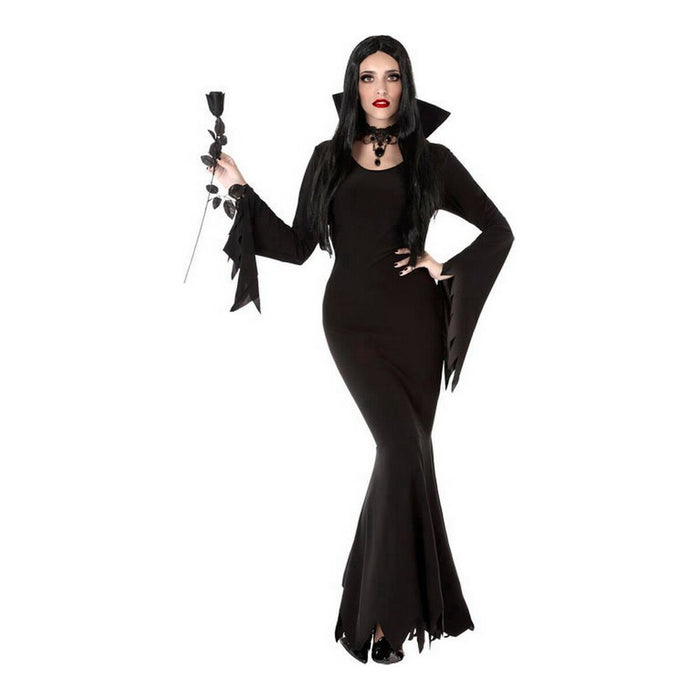 Costum Deghizare pentru Adulți Negru Sexy Fantomă Vampiră (1 Piese) (1 Unități)