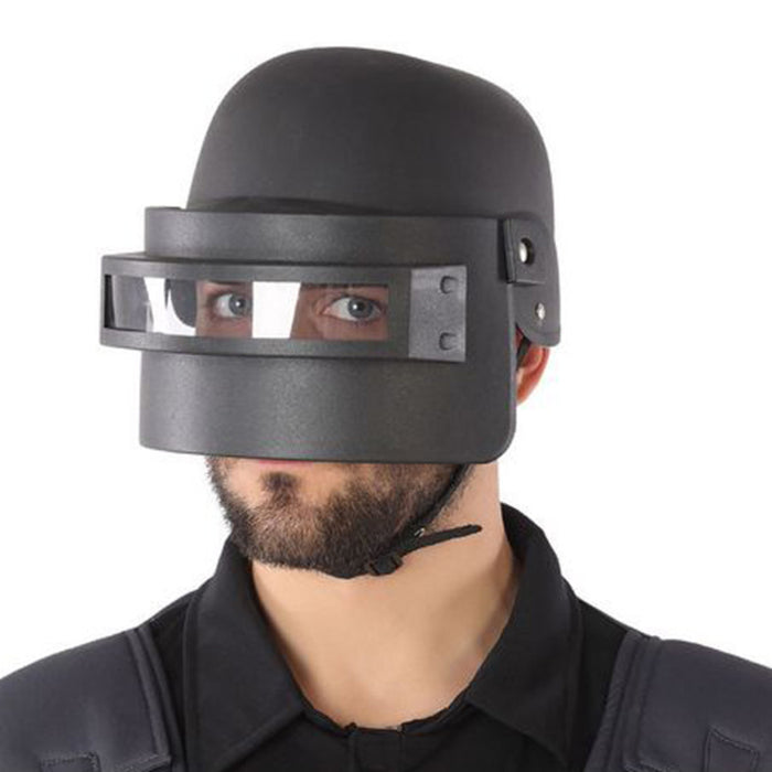 Cască de polițist Negru