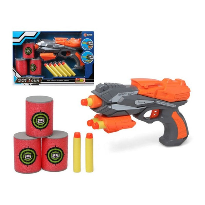 Pistol cu Săgeți Soft Gri Portocaliu 112956