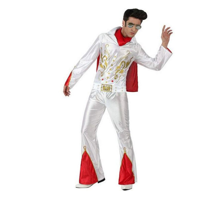 Costum Deghizare pentru Adulți Cântăreț / Cântăreață Rock 4 pcs