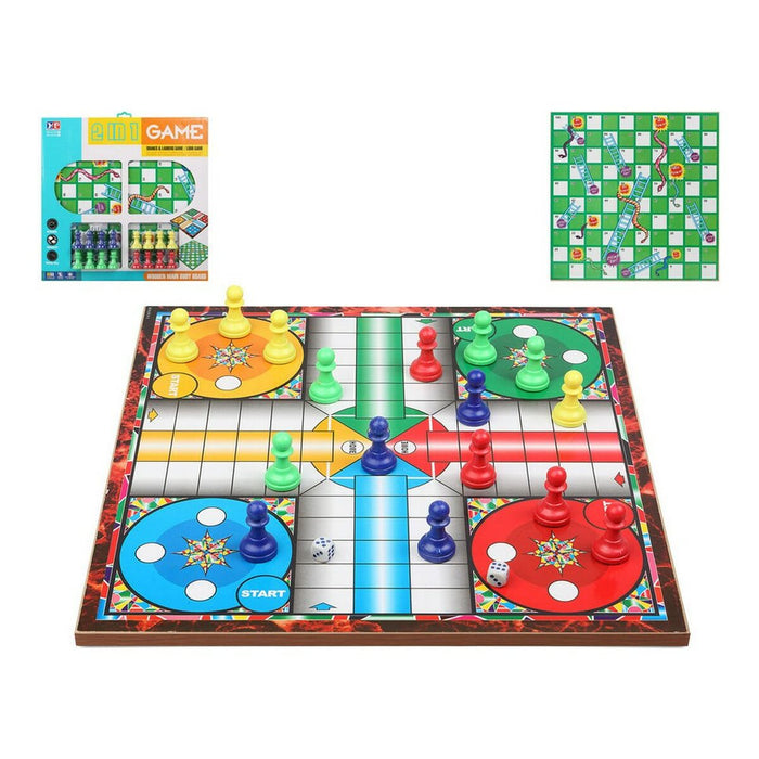 Tablă de Parchis, Șah și Dame Lemn Copii și predare