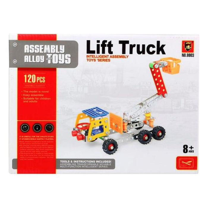 Set de Construcție Camion cu macara 117622 (120 Pcs)