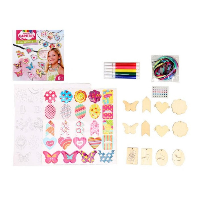 Set pentru Lucru Manual Wood Paint 119923