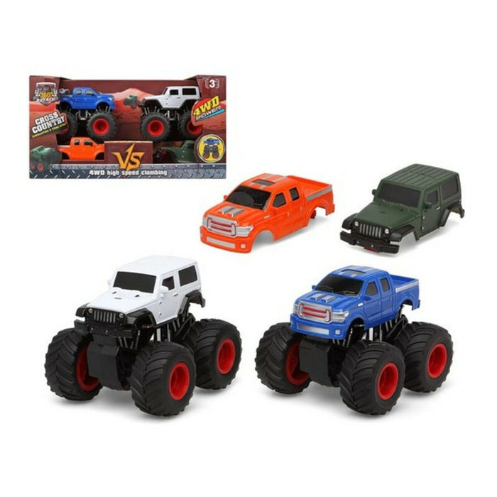 Set mașini Cross County 360 110004 (2 pcs)