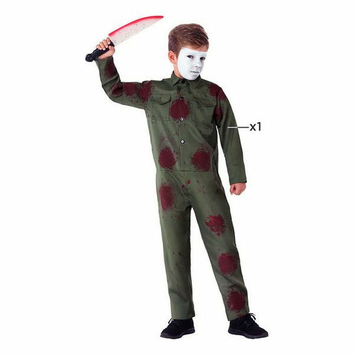 Costum Deghizare pentru Copii Asasin Verde