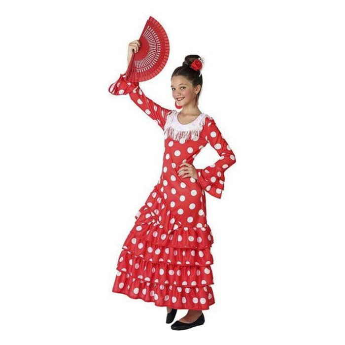 Costum Deghizare pentru Copii Sevillană Roșu