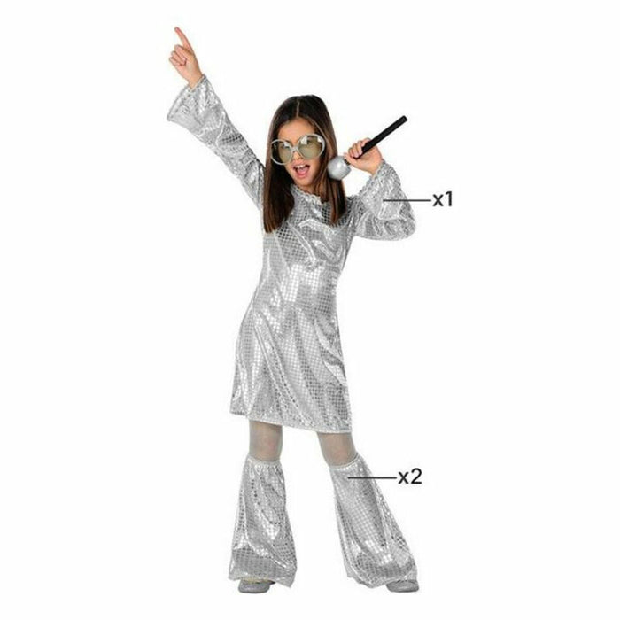 Costum Deghizare pentru Copii Argintiu