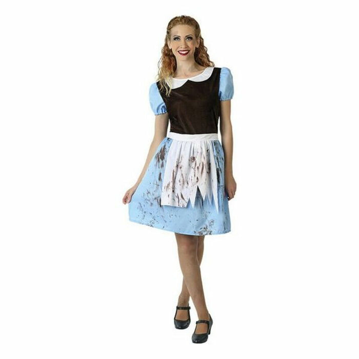 Costum Deghizare pentru Adulți Alice Halloween Tânără Slujitoare