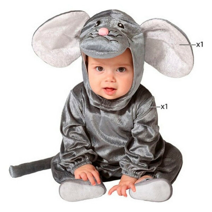 Costum Deghizare pentru Bebeluși Gri