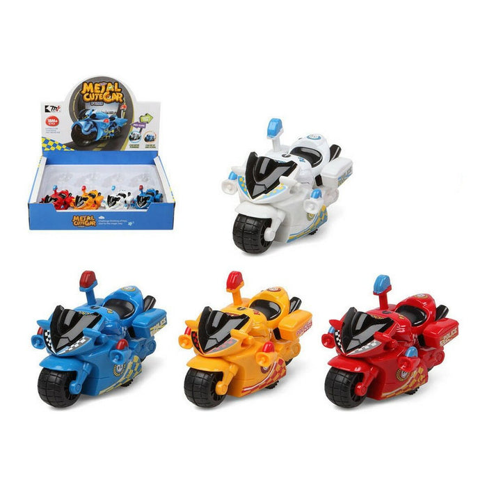 Motocicletă cu fricțiune Metal Cutecar 10 x 7 cm