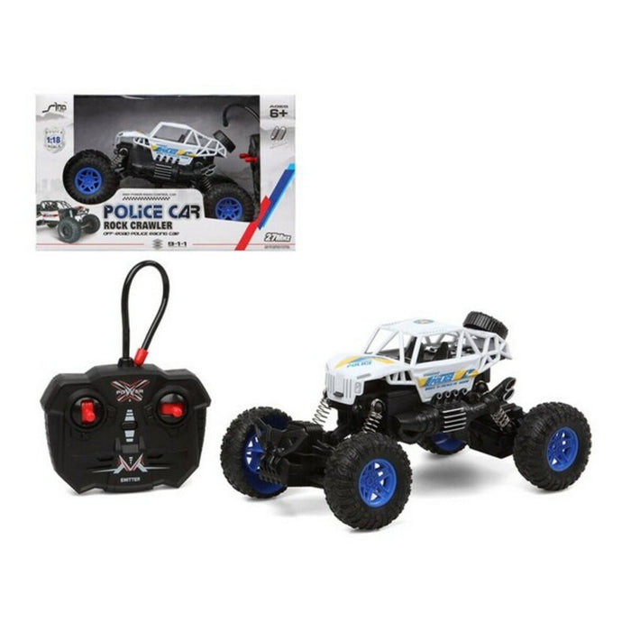 Vehicul Radio Control Police Rock Crawler