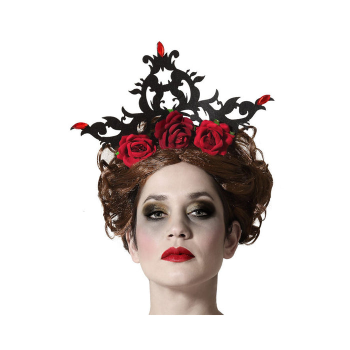 Diademă Trandafiri Halloween