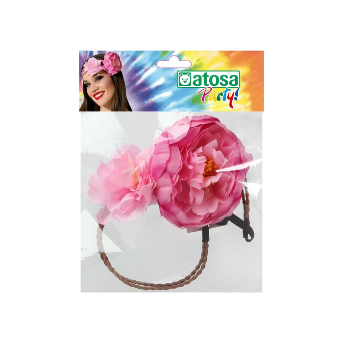 Diademă Flori Retro